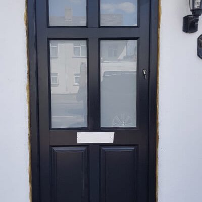 black-timber-door-with-windows